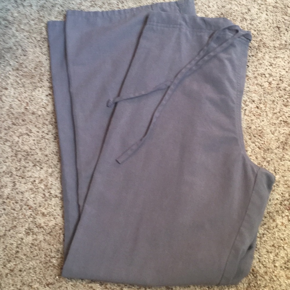 Grey life scrub pants